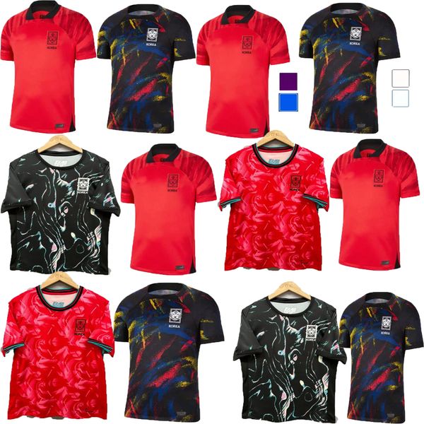 Fans 2023 2024 2025 Corea Heungmin Kangin Heechan Soccer Jerseys Equipo nacional South Son Guesung Minjae Inbum Jaesung 24 25 Fútbol Men Camisa