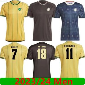 Fans 2023/24 Maillots de football Jamaïque 23 24 BAILEY ANTONIO REID Chemise NICHOLSON MORRISON LOWE Hommes Football Uniforme