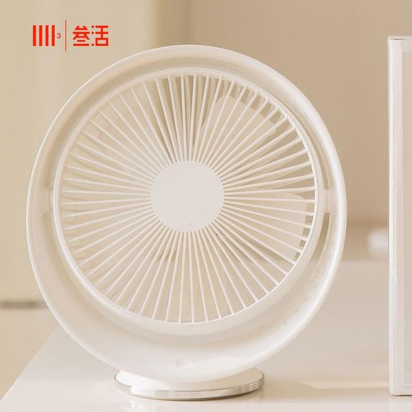 Fans 3life Ventilateur de bureau USB chargeant la circulation de l'air vent naturel angle réglable 12 pouces ventilateur de refroidissement portable