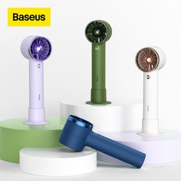 Fans Baseus Xiaomi ventilateur de poche USB rechargeable silencieux petit ventilateur de refroidissement 2000mAh fort pour l'été ventilateur refroidisseur pour extérieur Mini pratique