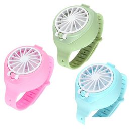 Fans Cartoon Watch Fan USB Charge Jouet Cadeau Pour Enfants Livraison Directe Jouets Cadeaux Électroniques Dhdzl