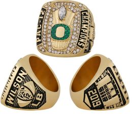Collection des fans 2019 Oregon Duck Ring Championship Sport Souvenir Fan Promotion Gift Wholesale 307U