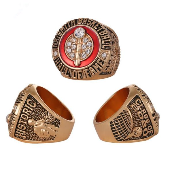 Fans'Collection 2020 Hall of Fame Memorial World Champions Team Basketball Championship Ring Sport souvenir Fan Promotion Cadeau en gros