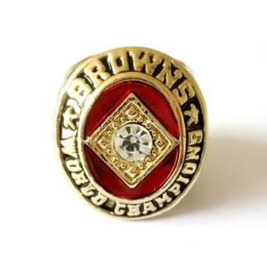 Fans'Collection Cleveland 1964 Browns Wolrd Champions Team Championship Ring Sport souvenir Fan Promotiecadeau hele236N