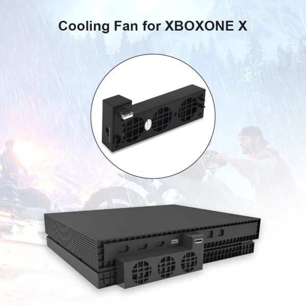 Ventilateurs de refroidissement, contrôle du refroidisseur pour contrôleur de Console Xbox One X, Gadget USB, ventilateur DC 5V, ventilateur de réfrigérateur