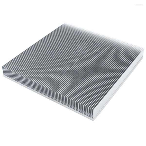 Fans Refrigeraciones Computadora 200X200X25Mm Aluminio Skiving Fin Disipador de calor Disipador de calor Radiador de enfriamiento para LED electrónico LCD Disipación Drop D OTFQJ