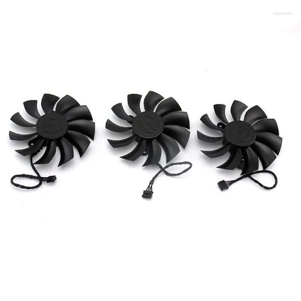 Ventilateurs Refroidissements Ordinateur 86mm / 3.38In Pla09215B12H 4Pin 12V 0.55A VGA Ventilateur Carte graphique Refroidissement pour Evga Gtx 1080 Ti 11 Go Drop Delivery C Otq5K