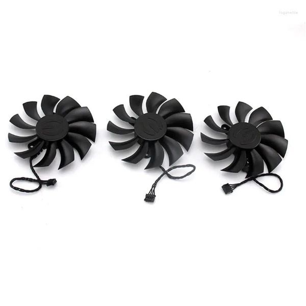 Ventilateurs Refroidissements Ordinateur 86Mm / 3.38In Pla09215B12H 4Pin 12V 0.55A Vga Ventilateur Carte Graphique Refroidissement Pour Evga GTX 1080 Ti 11GB Drop Delivery C Dhyua