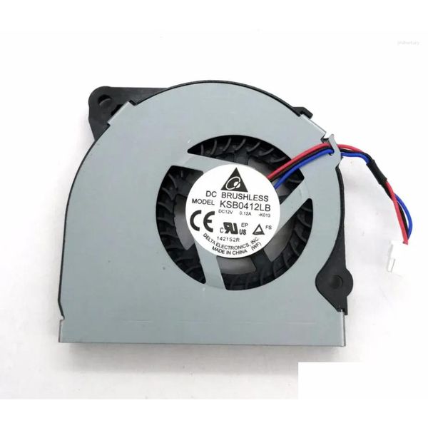 Ventiladores Refrigeraciones Computadora Original Ksb0412Lb 50 7Mm 12V 0.12A 5Cm Espesor 0.7Cm Ventilador de enfriamiento para computadora portátil Entrega de gotas Computadoras Redes C Otlee