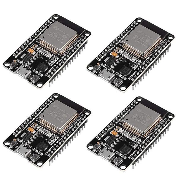 Ventilateurs Refroidissements ESP32 Carte de développement ESP-32S Microcontrôleur Processeur Puce intégrée CP2102 Wifi Nodemcu-32S ESP-WROOM-32Fans