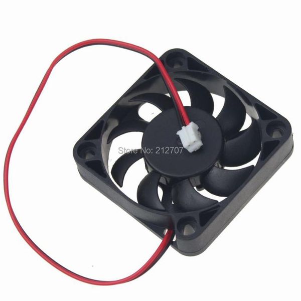 Ventiladores Enfriamientos Gdstime 2Pin DC 5V 50X50X12mm 50mm 5cm 5010 9 Blades Axial CPU Cooling FanFans