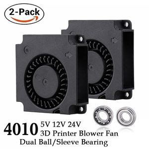 Fans & Coolings Gdstime 40mm 3D Printer Fan 12V 24V 5V 4010 Blower Cooling Accessories DC Turbo Radial 40x40x10mmFans CoolingsFans