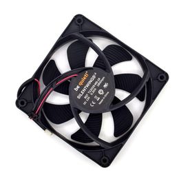 Fans Coffrols Nouveau Allemagne Panther T12025-MS-18 0.20a 12cm Tra Quiet Alimentation Fan châssis Pour être Drop Livrot Ordrowing Networking Ottke