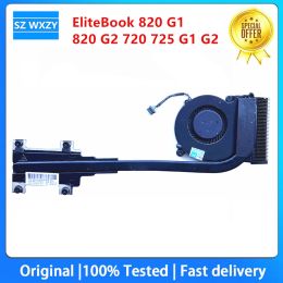 Fans para HP EliteBook 820 G1 820 G2 720 725 G1 G2 Ventilador de disipador de calor de la computadora portátil 7305556001 730547001 100% probado