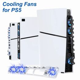 Fans voor PS5 Console Quiet Cooler Fan Cooling Fan met LED Light USB voor PlayStation 5 Beide Disc Digital Editions Gaming -accessoires