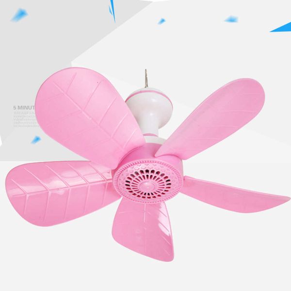 Fans ménage petit plafond moustique net dortoir étudiant mini-rose vert coloré vent silencieux grand