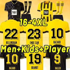 Fans speler 2023 2024 voetbalshirts Dortmund Borussia F.NMECHA KAMARA 2023 2024 voetbalshirt REUS BELLINGHAM HUMMELS REYNA BRANDT heren kindertenue maillot de foot S-4XL