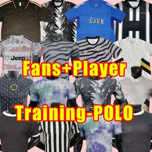 fans spelerversie 23 24 voetbalshirts POGBA VLAHOVIC CHIESA top 2023 2024 voetbalshirtset DI MARIA LOCATELLI MORATA DE LIGT JuVeNtus KEAN training POLO