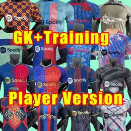 Spelerversie ANSU FATI PEDRI voetbalshirts 23 24 LEWANDOWSKI GAVI ADAMA FERRAN RAPHINHA 2023 2024 barcelonas F. DE JONG DEST DEMBELE doelman TER STEGEN