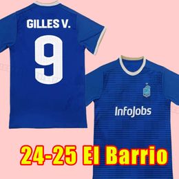 Les fans TOPS 2023 El Barrio Kings Mens Soccer Jerseys Home Blue Football Shirts Short Sleeve Uniforme Taille S ~ 2xl