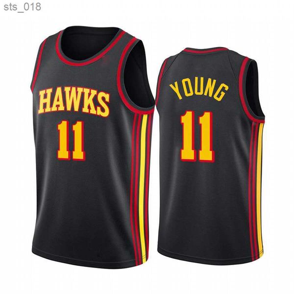 Fans Tops Maillots de basket-ball Trae Young Dejounte Clint Capela DeAndre Hunter Bogdan Bogdanovic Onyeka Okongwu AJ Griffin Saddiq Bey Wesley Matthews PaH240313