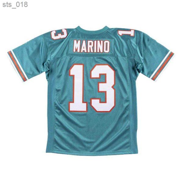 Fans Tops Maillots de football Maillot de football cousu Dan Marino Griese 39 Csonka 54 Zach 1972-2006 maillots rétro en maille S-6XLH240313