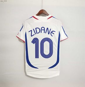 Fans Tops Francia camisetas de fútbol retro 1982 84 86 ZIDANE FOOT camiseta de fútbol REZEGUET DESAILLY club francés Classic Vintage JerseyH240313