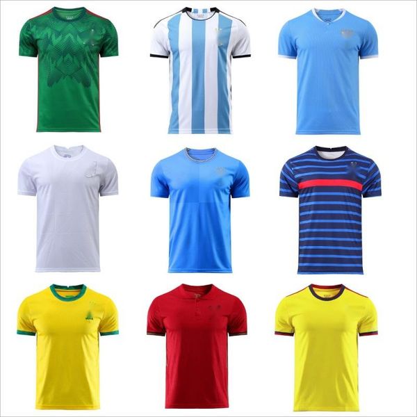Fans Tops Soccer jersey 2022 Qatar World Cup equipo nacional fan uniformes directo de fábrica personalizado material de poliéster resistente al desgaste no pierde color