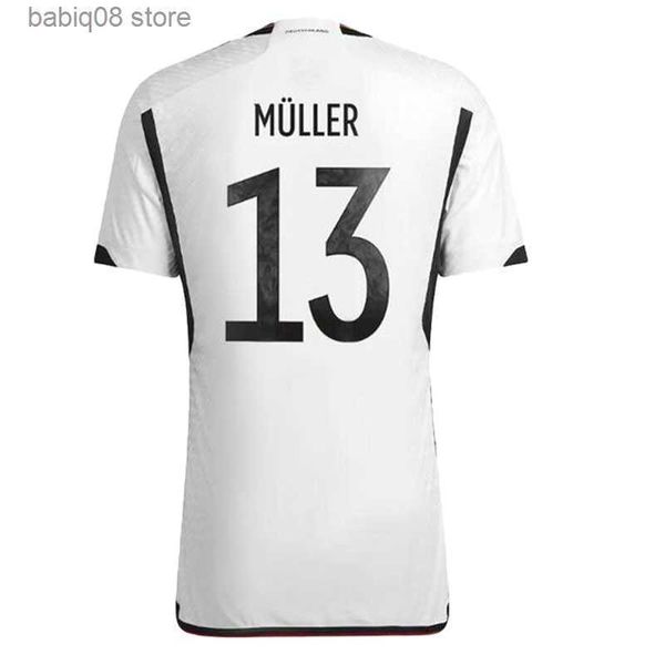 Les fans en tête de TEES 2022 allemand 19 Jerseys de football sain