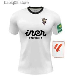 Fans Tops Tees 2023 2024 Albacete Balompie Soccer Jerseys Home Away Third 20 24 Manu Fuster Jonathan Dubasin Fran Alvarez Flavien Boyomo Riki Rodríguez Fútbol Shir