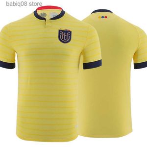 Fans Tops Tees 2023 24 Ecuador ESTUPINAN PLATA Voetbalshirts voor heren 22 23 MARTINEZ HINCAPIE D. PALACIOS M. CAICEDO Home Away 3rd Fotball Shirts T230720