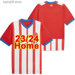 Fans Tops Tees 2023 24 JUANPE S.BUENO Camisetas de fútbol para hombre BERNARDO ALEIX GARCIA STUANI Camisetas de fútbol de casa Girona Uniformes de manga corta T230720