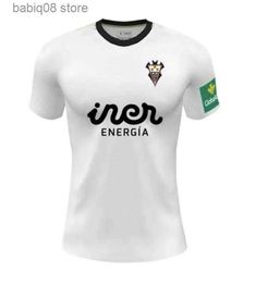 Fans Tops Tees 23 24 Albacete Balompie Soccer Jersey Home Away Third 2023 2024 Manu Fuster Jonathan Dubasin Fran Alvarez Flavien Boyomo Riki Rodriguez Camisa de fútbol