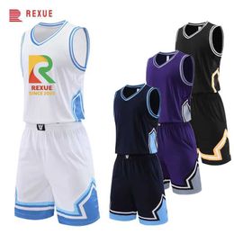 Les fans sont en tête de t-shirt 23-24 Basketball Jersey Uniforme Pantalon de chemise personnalisée pour hommes Kids Club College Team Professional Costume Sports Dry Sportswear Y240423