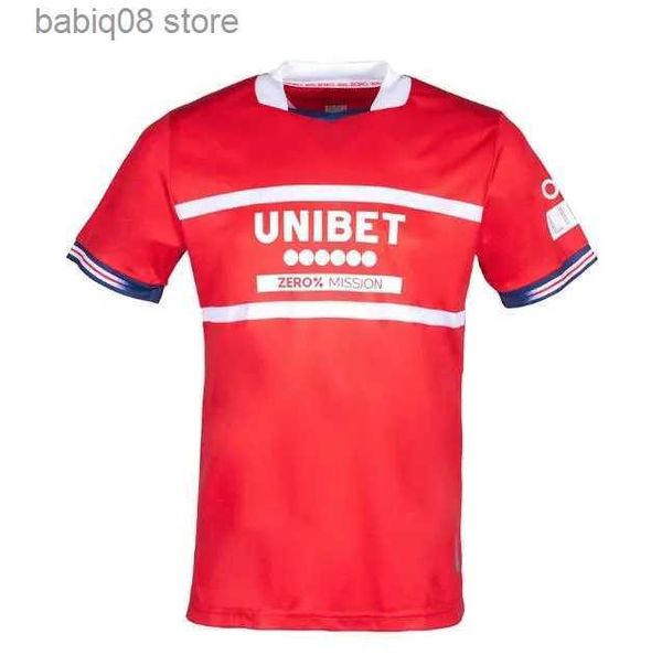 Les fans en tête de t-shirt 23 24 Middlesbrough Soccer Jerseys 2023 Tavernier Payero Howson McNair Akpom Clarke Fry Forss Lenihan Football Shirts Men Kids Kits Kits