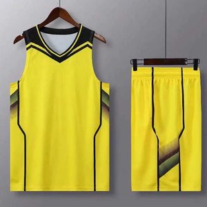 Les fans en tête de t-shirt Nom personnalisé No Men College Basketball Jerseys Uniforms Sport Kit Clothing Youth Basketball Jersey Sets Shirts Shorts Suit Y240423