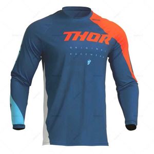 Fans tops T-stukken enduro heren downhill jersey mtb fiets shirt off-road dh motorfiets sportpak kleding kleding Q240511