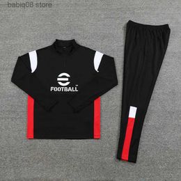 Fans Tops Tees Giroud Pogba 2023/24 Nouveau Juventus Sportswear Ibrahimovic VLAHOVIC Jogging 23 24 Entraînement Adultes et Enfants Costume de Football