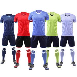 Fans Tops TEES Hot verkopen aanpassing naam blanco voetbal jerseys 100% polyester camiseta futbol hombre voetbal shirt kit y240423