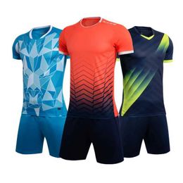 Fans Tops Tees Men Football Superlement Suits Kit Futbol de fútbol joven uniforme de fútbol Futbol Sport Jersey Set Team Soccer Jerseys Sets Y240423
