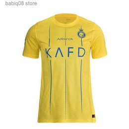 Fans Tops Tees Nassr FC Third 3rd 2324 Soccer Jerseys Kits Kits 2023 2024 Alhilal SFC Saudi Football Wishs preparó a casa al Ittihad Club Cristiano Ronaldo Neymar Benz Benz