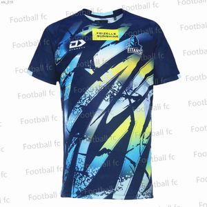 Les fans sont en tête de t-shirt Nouvel arrivée d'été australien Gold Coast Titans 2024 MENSEMENT MOUTILLE ENTRAÎNEUX ENTRAÎNEM