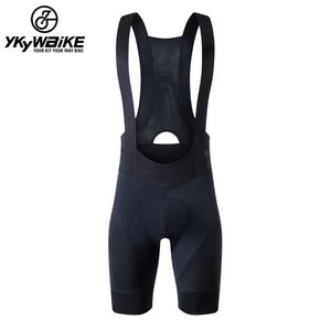 Fans tops TEES YKYWBIKE BIBE BIB SHORTS VOOR MENS OUTDOOR SLAAG CYCLING 6 uur strakke montage Kleding MTB Shorts Q240511