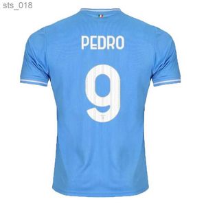 Fans Tops Tees Yoga Outfit 23/24 Lazio # 17 IMMOBILE Soccer Jerseys 2023 10TH # 21 SERGEJ # 7 F. ANDERSON Maillots de Foot Shirt # 10 LUIS ALBERTO J.CORREA LAZZARI PEDROH240309