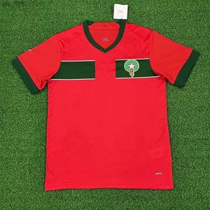 Fans Tops WK Marokko voetbalshirts marocain ZIYECH EN-NESYRI voetbalshirts kinderkit HARIT SAISS IDRISSI BOUFAL Maroc shirtH240312