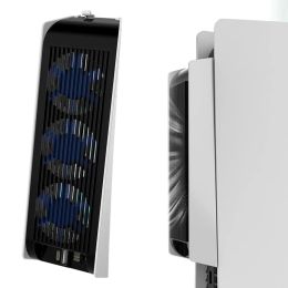 Ventilateurs de support vertical USB avec 3 refroidisseurs de ventilateur de refroidissement pour PS 5 PS5 Console Host Radiateur Dispification des accessoires de jeu