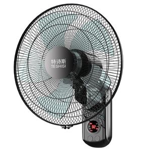 Fans Wall Fan Wallmounted Electric Fan Home Restaurant Schudden Hoofd Mute afstandsbediening 16 inch industriële Wallmounted Fan