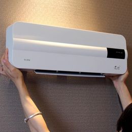 Ventilateurs de chauffage à air électrique murmoux mur de ventilateur suspendu au vent chaud souffleuse chauffeur chauffeur en céramique chauffage thermique radiateur