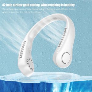 Fans Xiaomi 2022 Draagbare Bladeless Hangende Fans Hangende Hals Sportfans USB Oplaadbare Bladloze Mini Nekventilator Airconditioner