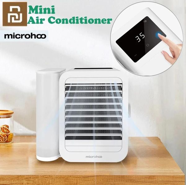Ventilateurs Youpin Microhoo Mini climatiseur ventilateur personnel Portable USB refroidisseur d'air ventilateur sans lame ventilateur climatisation pour la maison